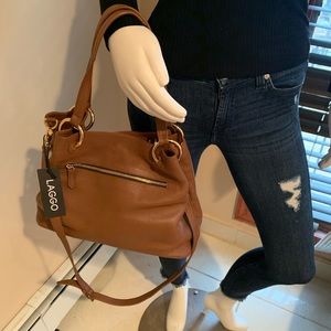 Laggo Leather Parker Satchel